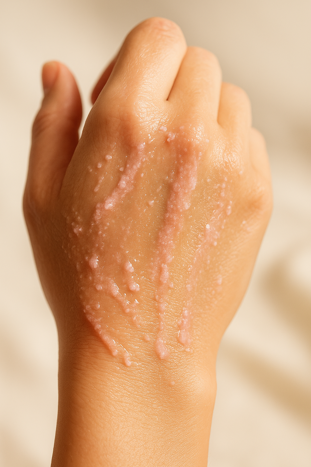 Minis coeurs exfoliants magiques au Karité