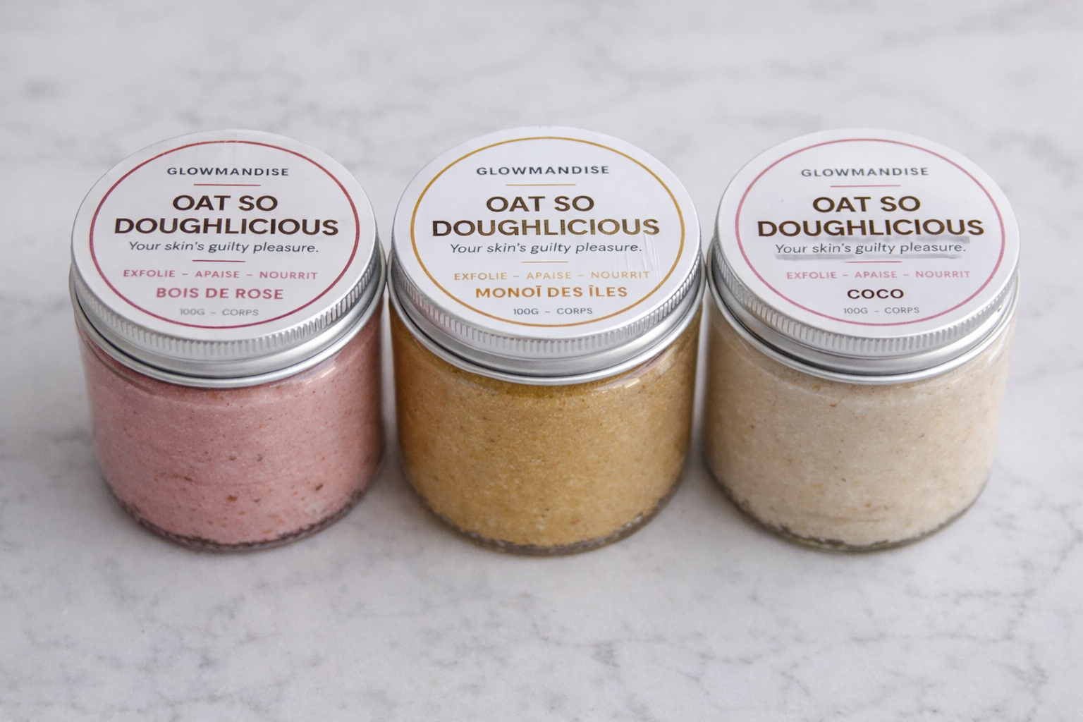 OAT SO DOUGHLICIOUS Gommage apaisant 3 en 1
