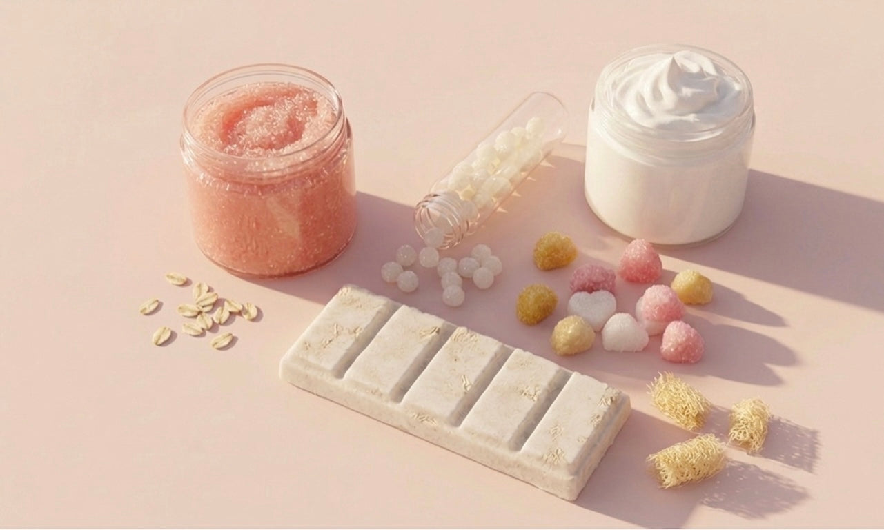 Glowmandise soins bodycare clean et gourmands