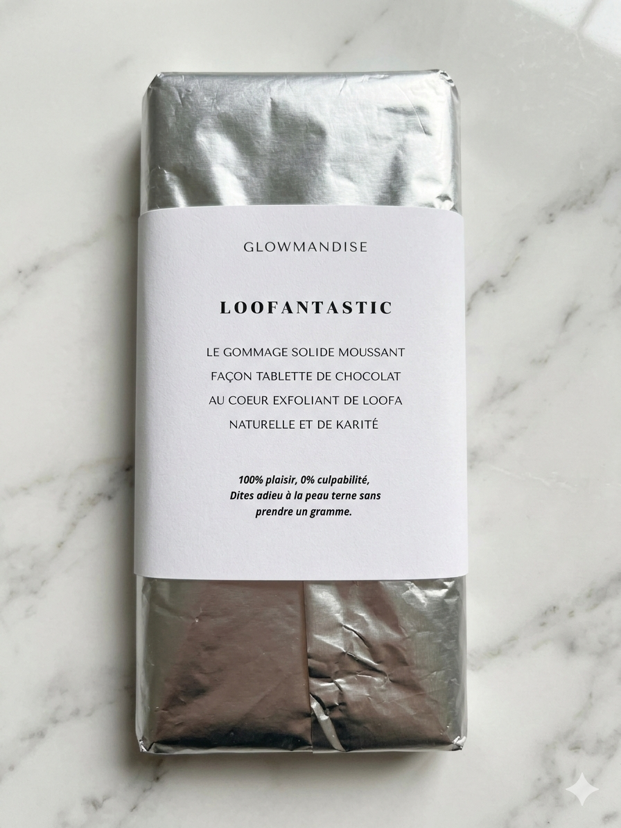 LOOFANTASTIC 🍫✨ Gommage Solide Moussant Loofa & Karité